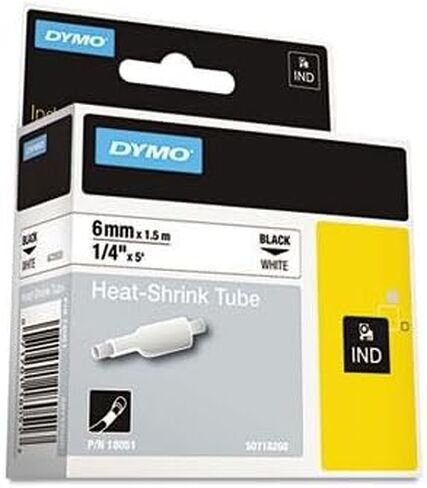 DYM18051 - Dymo Rhino Heat Shrink Tube Labels in Saudi Arabia