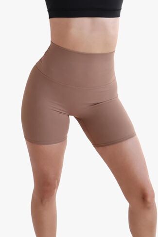 Women’s Elevate Biker Shorts – High Waisted, Spandex Athletic Shorts Black in Saudi Arabia