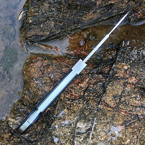 Watchman Brother 1515G10 شفرة سكين Mircarta Grips قفل سكين الجيب الخلفي in Kuwait