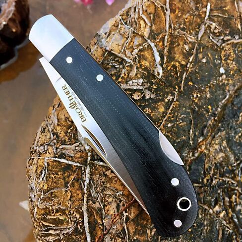 Watchman Brother 1515G10 شفرة سكين Mircarta Grips قفل سكين الجيب الخلفي in Kuwait