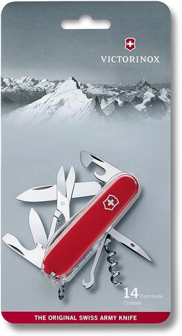 Climber Swiss Army Knife Red Blister Pack in Saudi Arabia