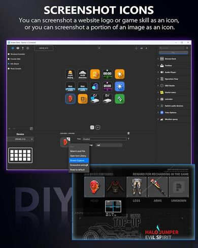 Stream Deck with 15 Macro Keys, Stream Controller Macro Keyboard USB Soundboard with Trigger Actions in OBS/Twitch/YouTube/Streamlabs/Discord/Zoom, Studio Controller with Mac/PC in Kuwait