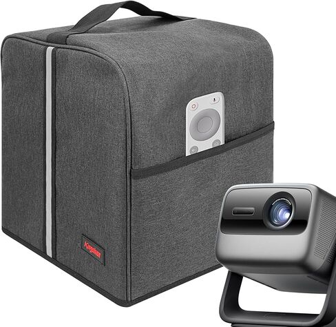 Projector Dust Cover for JMGO N1 Pro/N1 Ultra, Waterproof Projector Protector Case with Pocket for Accessories-Dark Gray in Saudi Arabia