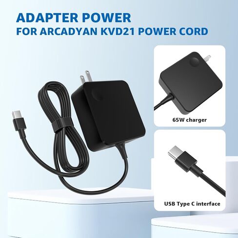 Power Adapter for T-Mobile 5G Internet Gateway for Arcadyan KVD21 Power Cord, USB Type C (5FT) in Kuwait