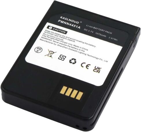 بطارية بديلة مكونة من قطعتين متوافقة مع Motorola Minitor 6 Pager Minitor VI Pager PMNN4451, PMNN4451A 3.7V 1075mAh in Saudi Arabia