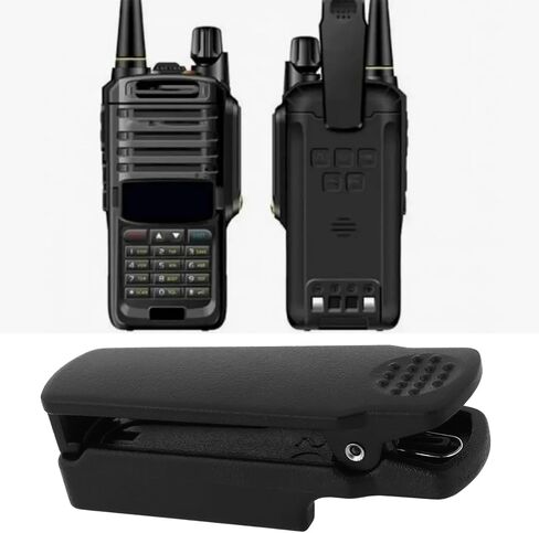 3 قطع مشبك خلفي للاتصال الداخلي متوافق مع Baofeng UV-9R PRO UV-9R Plus BF-A58 in Kuwait