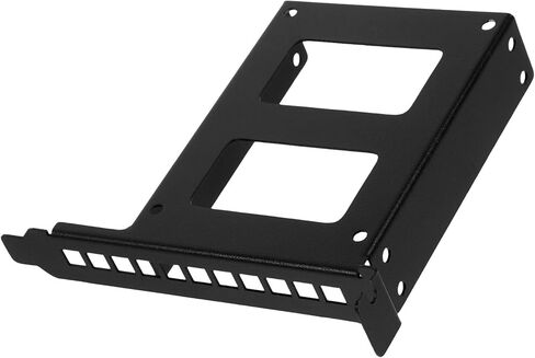 حامل محرك الأقراص الصلبة Sewroro SSD حامل فتحة توسيع Pci دعامة تركيب لحالة الكمبيوتر قفص تخزين القرص الصلب الخارجي أسود الارتفاع القياسي in Kuwait