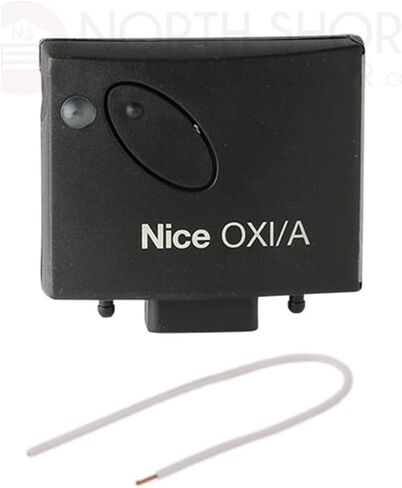 NiceOne Nice Apollo OXI/A Family 4 Channel, 433MHz Plug in Receiver, Black, 1.9 Height: X 1.7 X Depth: .7 inch in Saudi Arabia