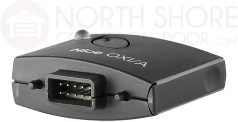 NiceOne Nice Apollo OXI/A Family 4 Channel, 433MHz Plug in Receiver, Black, 1.9 Height: X 1.7 X Depth: .7 inch in Saudi Arabia