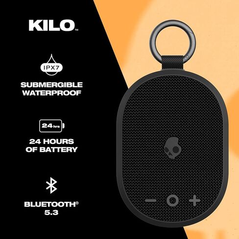 Skullcandy Kilo Wireless Bluetooth Speaker Bundle - (2) IPX7 Waterproof Mini Bluetooth Speakers with 24 Hour Battery, Downward Firing Passive Radiators, and True Wireless Pairing in Saudi Arabia