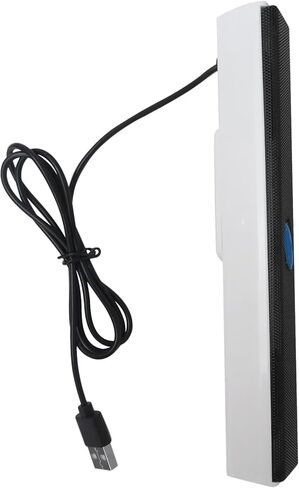 مكبر صوت USB للكمبيوتر/الكمبيوتر المحمول مع صوت ستيريو وجهير، شريط صوت صغير محمول لأجهزة الكمبيوتر التي تعمل بنظام Windows، وأجهزة الكمبيوتر المكتبية وأجهزة الكمبيوتر المحمولة in Kuwait