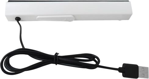 مكبر صوت USB للكمبيوتر/الكمبيوتر المحمول مع صوت ستيريو وجهير، شريط صوت صغير محمول لأجهزة الكمبيوتر التي تعمل بنظام Windows، وأجهزة الكمبيوتر المكتبية وأجهزة الكمبيوتر المحمولة in Kuwait