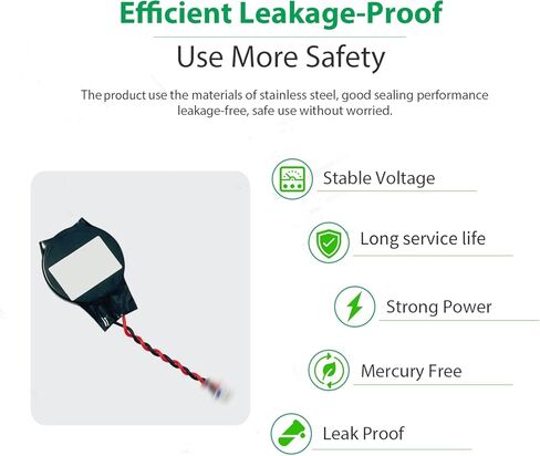 بطارية CMOS CR2032 بديلة لـ Dell G5 5587 5590، G7 7500 7700 7588 7590، الدقة 3470 3480 3490 3540 3541 3550 3551 7510 7520 7530 7540 7550 7560 7670 7680 7720 7730 7740 7750 7760 7770 in Kuwait