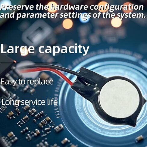 بطارية CMOS CR2032 بديلة لـ Dell G5 5587 5590، G7 7500 7700 7588 7590، الدقة 3470 3480 3490 3540 3541 3550 3551 7510 7520 7530 7540 7550 7560 7670 7680 7720 7730 7740 7750 7760 7770 in Kuwait