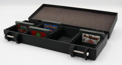 Game Boy Advance Compatible Protective Carrying Case - Holds 36 Games in Saudi Arabia