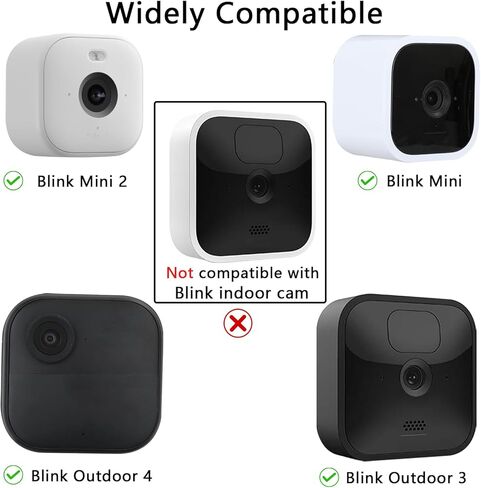 حامل مغناطيسي لجرس الباب من TEKCAM متوافق مع Blink Video Doorbell الجيل الثاني (طراز جديد)، حامل كأس شفط متوافق مع Blink Outdoor 4، 3، Blink Mini 2، Blink Mini in Saudi Arabia