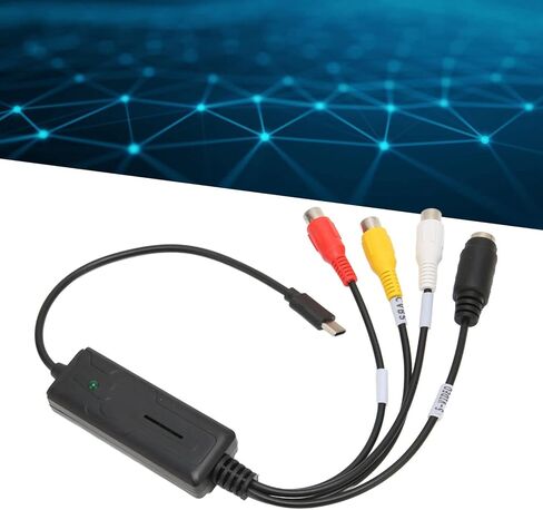 إلى بطاقة فيديو الصوت USB من النوع C لإدخال الفيديو بتنسيق كامل 8.1 7 AV in Kuwait