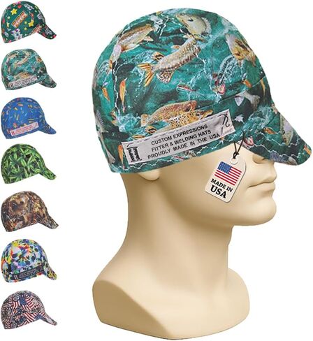 Custom Expressions Handmade Welders Cap for Men - 100% Cotton Welding Caps for Men & Women in Saudi Arabia