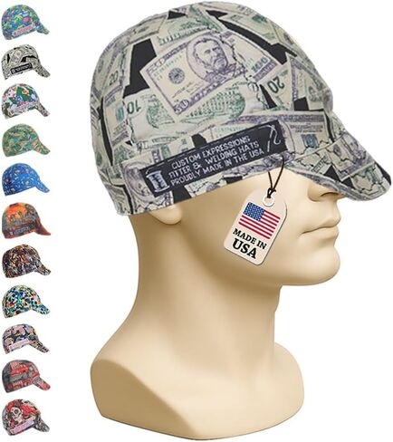 Custom Expressions Handmade Welders Cap for Men - 100% Cotton Welding Caps for Men & Women in Saudi Arabia