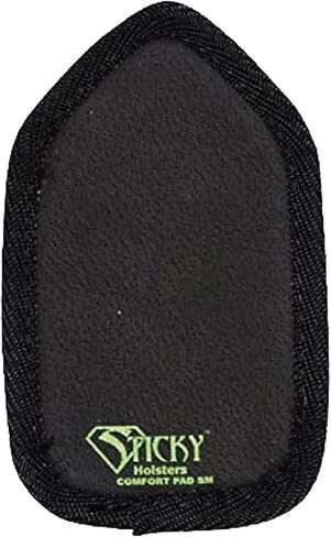 وسادات مريحة لحافظات كيديكس للرجال والنساء - بطانة إسفنجية للحافظة - داخل حزام الخصر أو حمل الجيب - تتضمن 6 نقاط لاصقة - مقاس صغير، أسود in Kuwait