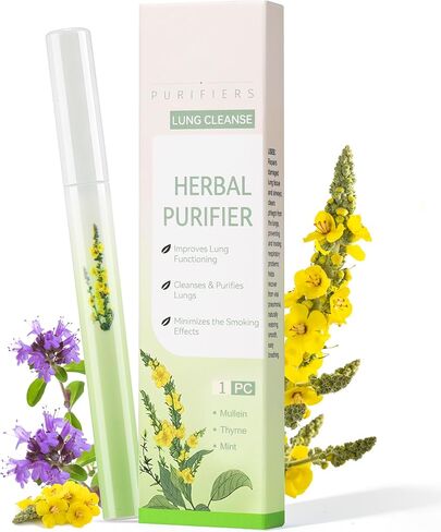 Herbal Diffuser Pen, 2 Pack Mullein & Melatonin Diffuser Pen, Night & Day Relax Duo Set for Fresh Breath & Calm Sleep Support, Total 1200 Uses in Kuwait