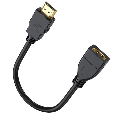 HDMI Extender Cable 5FT, 4K HDMI Extension Cable Male to Female Adapter Cord Supports 4K@60Hz, 2K@144Hz, HDR, ARC, 18Gbps Compatible with Fire TV Stick, Roku, HDTV, Laptop, PS5/PS4, Xbox in Kuwait