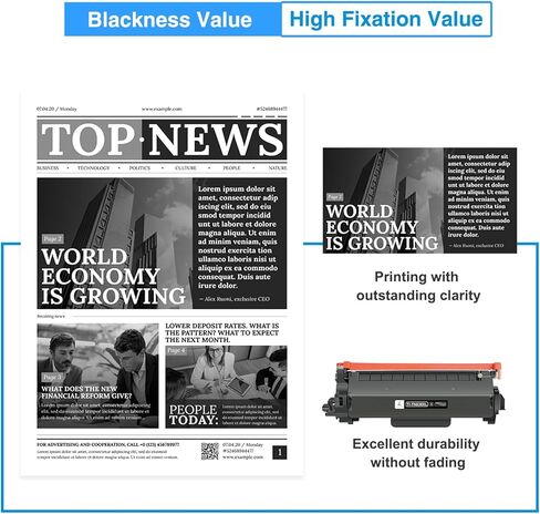 TN830 Toner for Brother Printer HL-L2460DW MFC-L2820DW DCP-L2640DW Replacement for Brother TN830XL TN-830 TN830 XL/V/R TN 830 XL Toner Cartridge with HL-L2405W HL-L2420DW Printer High Yield (2 Black) in Saudi Arabia