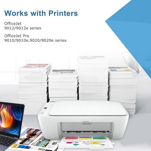خراطيش حبر 936XL 936e بديلة باللون الأسود لـ HP 936 XL HP936 HP936e HP936XL Combo لـ OfficeJet Pro 9125e 9135e 9120e 9122e 9128e 9110 9120b 9120 9110b 9130 9130e 9110e طابعة 9130b (4 عبوات) in Kuwait