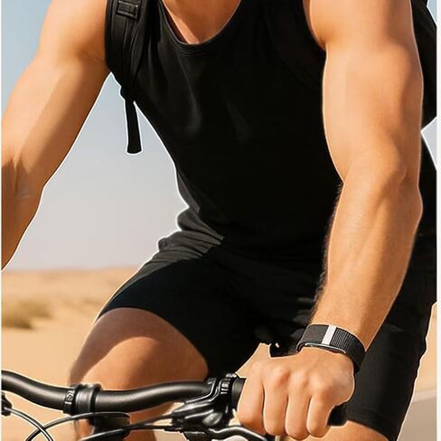 Nylon Loop Compatible for Hume Band Replacement, Womnen Men Adjustable Breathable Soft Wristband Strap for Hume Health Band Fitness Tracker in Saudi Arabia