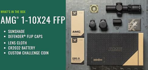 Vortex AMG 1-10x24 First Focal Plane Riflescope - EBR-9 (MRAD) Reticle in Saudi Arabia
