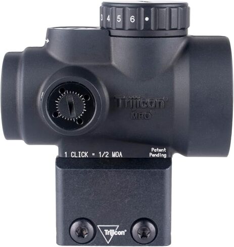 Trijicon MRO® SD 1x25 Green Dot Sight مع LED قابل للتعديل 2.0 MOA Green Dot؛ حامل الشاهد السفلي 1/3 (AC32069) in Saudi Arabia