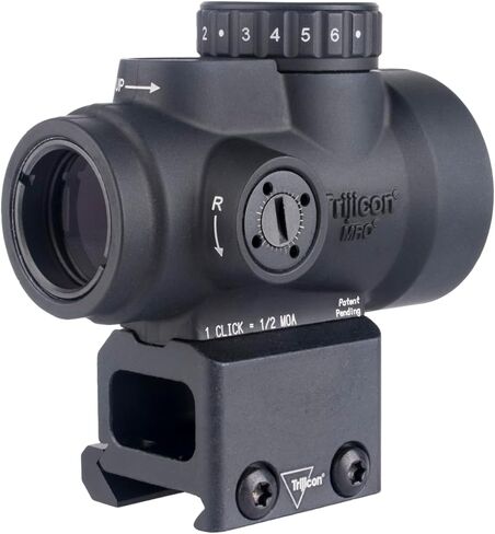 Trijicon MRO® SD 1x25 Green Dot Sight مع LED قابل للتعديل 2.0 MOA Green Dot؛ حامل الشاهد السفلي 1/3 (AC32069) in Saudi Arabia