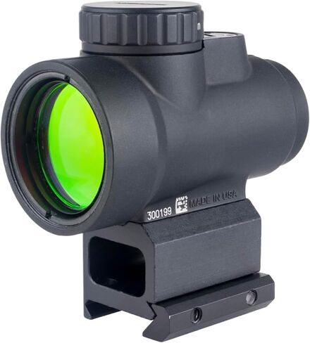 Trijicon MRO® SD 1x25 Green Dot Sight مع LED قابل للتعديل 2.0 MOA Green Dot؛ حامل الشاهد السفلي 1/3 (AC32069) in Saudi Arabia