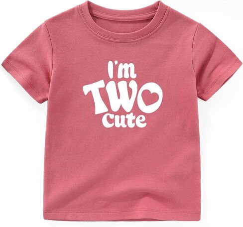 im 2 Birthday Shirt boy Unisex 2nd Birthday Outfit Girl Two Cute Birthday boy Shirt 2 in Saudi Arabia