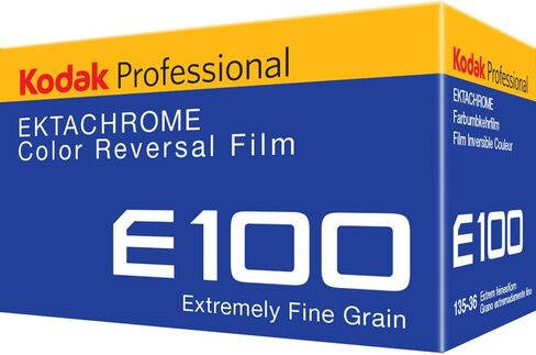Kodak Professional Ektachrome E100 Color Transparency Film (35mm Roll Film, 36 Exposures) - 2-Pack with Cleaning Cloth in Saudi Arabia