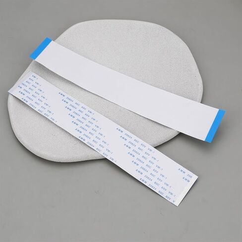 10 قطع FFC FPC 50 Pin Ribbon كابل مسطح 0.5 ملم لطابعة LCD ثلاثية الأبعاد كاميرا DVD TV صوت الكمبيوتر المحمول، 15 سم in Saudi Arabia