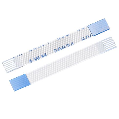 MECCANIXITY 20pcs FFC FPC Ribbon Flat Flexible Cables, 6 Pin 0.5mm Pitch 500mm Long (B Type) for LCD 3D Printer Camera DVD TV Laptop Audio in Saudi Arabia