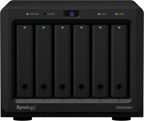 نظام التخزين Synology DiskStation DS620slim SAN/NAS in Saudi Arabia