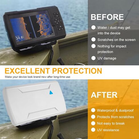 غطاء حماية للشمس 010-13132-00 لأجهزة Garmin Striker مقاس 9 بوصة، غطاء غبار لجهاز Garmin Striker Vivid 9sv Fishfinder in Kuwait