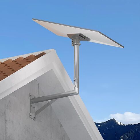 Starlink Standard 4/4X Wall Mount Extendable with Pipe Adapter, 18.8"-26" Ajustable Horizontal Arm/28.3" Vertical Clearance for Roof Eave & Wall Mounting, Stainless Steel Heavy Duty in Saudi Arabia