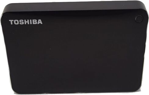 Toshiba Canvio Connect II 2TB Portable Hard Drive, Black(HDTC820XK3C1) in Kuwait