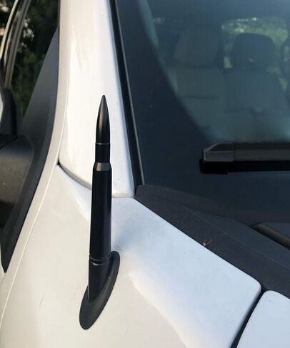 Bullet Style Antenna Mast for Chevrolet Avalanche 2002-2013, Black Automotive Antenna Replacement for Cars, Trucks & SUV - AM FM Radio Compatible Car & Truck Exterior Accessories for Men & Women in Saudi Arabia