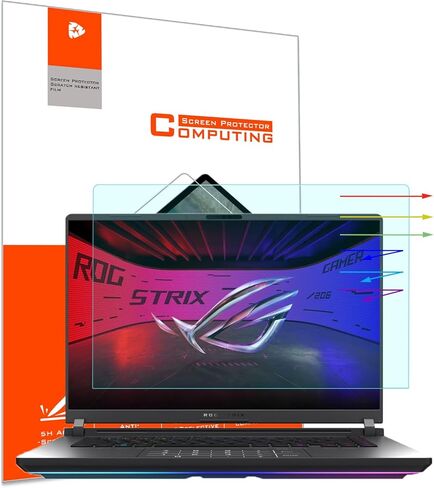 YINOVEEN 16 Inch Anti Blue Light Screen Protector for ASUS ROG/TUF 16 inch Gaming Laptop, Zephyrus M16/Zephyrus Duo 16/Zephyrus G16/Flow X16/Strix G16, TUF A16 16 inch Gaming Laptop,Anti-Scratch in Saudi Arabia