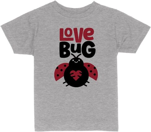 تي شيرت للأطفال الصغار مطبوع عليه Love Bug in Kuwait