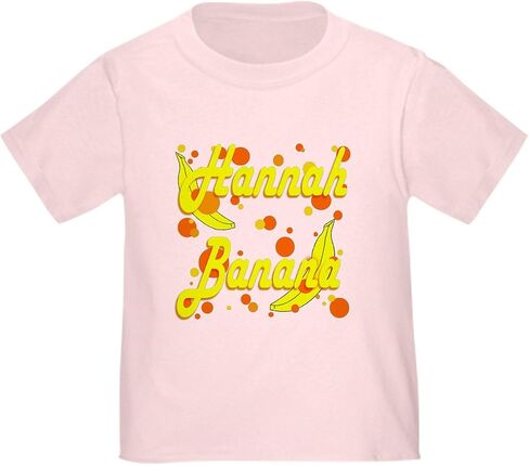 تي شيرت CafePress Hannah Banana للأطفال الصغار برسومات لطيفة للأطفال الصغار، 100% قطن in Kuwait