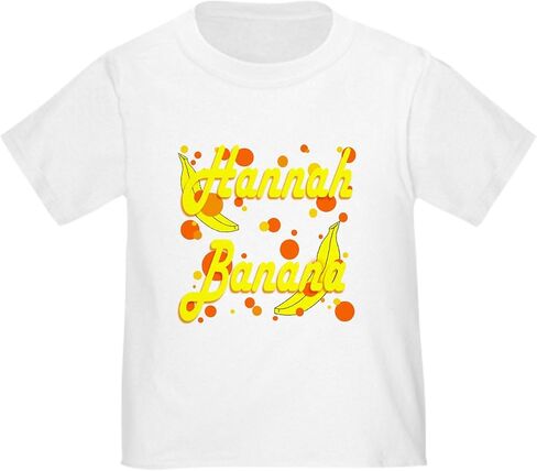 تي شيرت CafePress Hannah Banana للأطفال الصغار برسومات لطيفة للأطفال الصغار، 100% قطن in Kuwait