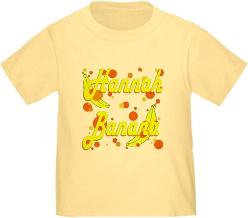 تي شيرت CafePress Hannah Banana للأطفال الصغار برسومات لطيفة للأطفال الصغار، 100% قطن in Kuwait