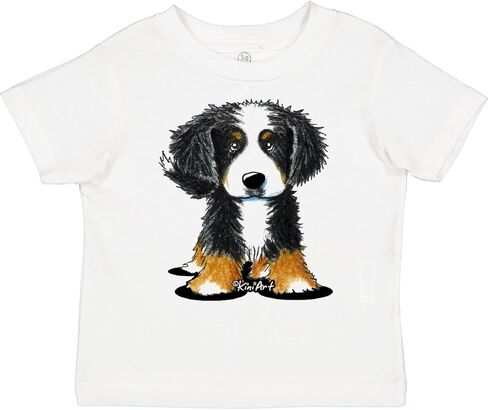 تي شيرت للأطفال الصغار من Inktastic Bernese Mountain Dog - KiniArt in Kuwait