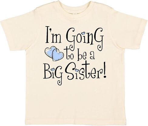 inktastic Heart New Big Sister Toddler T-Shirt in Saudi Arabia