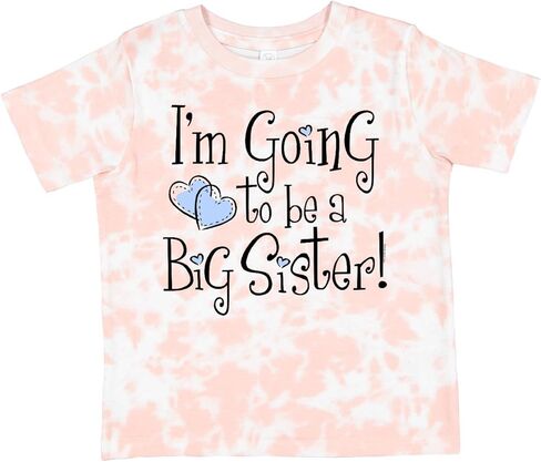 inktastic Heart New Big Sister Toddler T-Shirt in Saudi Arabia